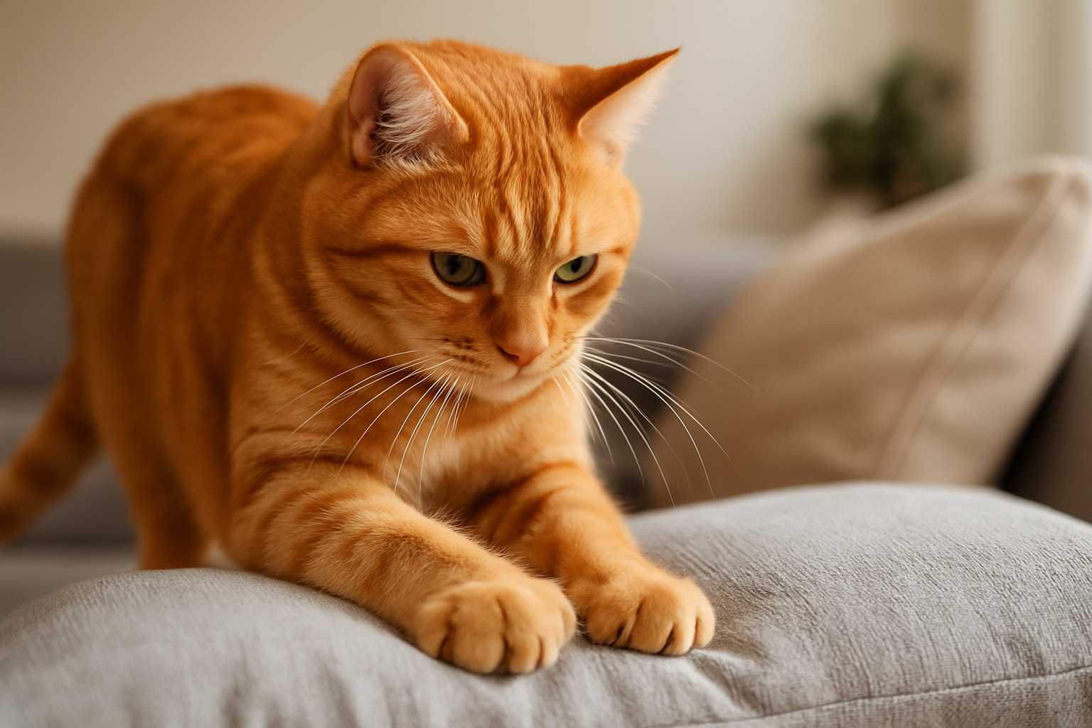 Por qué los gatos amasan